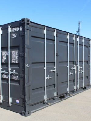 20ft High Cube Container – Hazardous Waste Container, Side opening (9ft 6′ high)