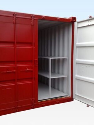 10 x 8ft Flat Floor Bunded Store