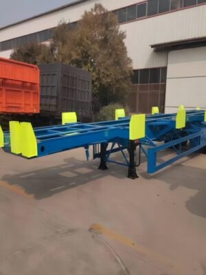 40Ft 2 Axle Skeletal Trailer for Container Transport