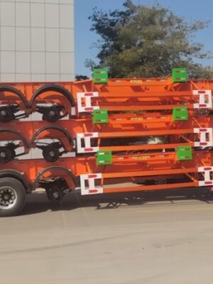 20ft 2 Axle Skeletal Cart Trailer
