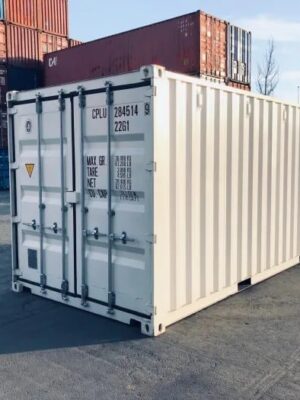 20ft Shipping Container (One Trip) White (RAL 9003)
