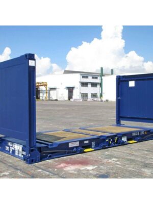 20Ft X 8Ft Used Flat Rack Shipping Containers