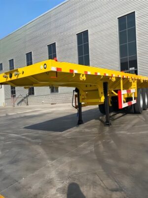 4 Axle Semi Flatbed Trailer