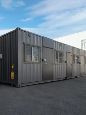 40ft High Cube With 4 X Separate Offices