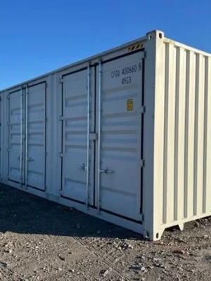 40ft Shipping Container with Four Side Doors One Trip