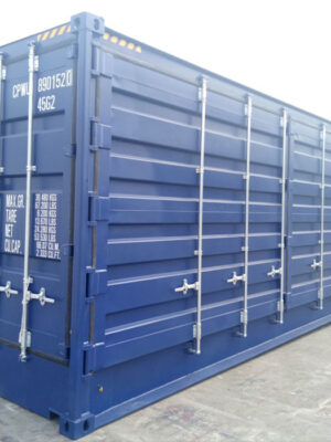40ft High Cube (9′ 6″ high) Full Side Access Container