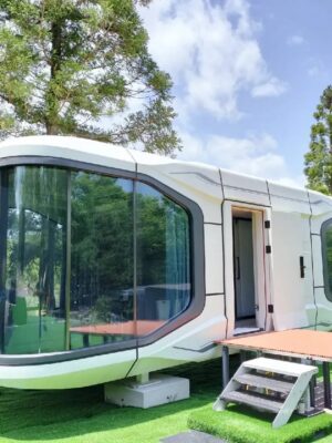 Prefabricated House Aluminum Space Capsule House 2 Bedroom Container House
