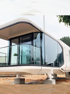 Prefabricated House Aluminum Space Capsule House 2 Bedroom Container House