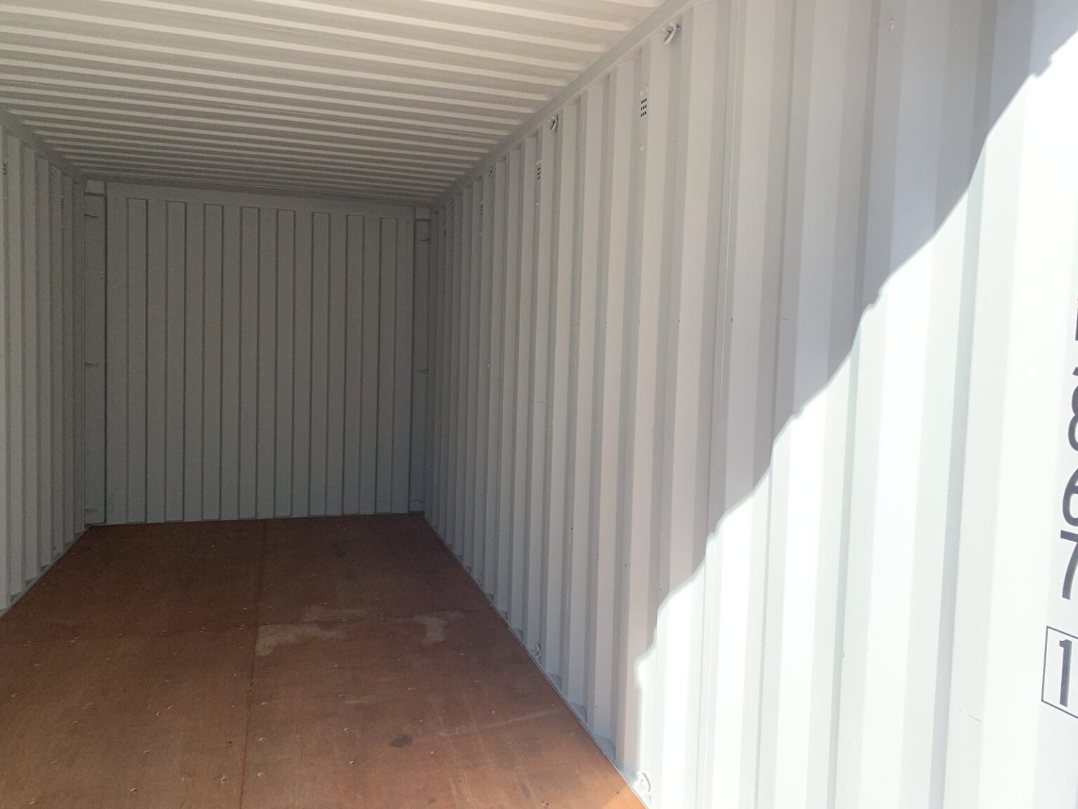 New 20ft x 8ft x 8.5ft Tall– Shipping/Storage Container – Wind and Watertight – Blue - Image 2