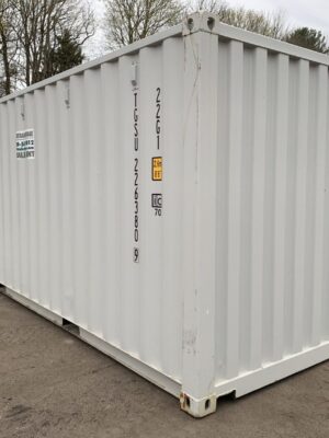 20ft x 8ft x 8.5ft Tall– New Shipping/Storage Container – Wind and Watertight – Gray