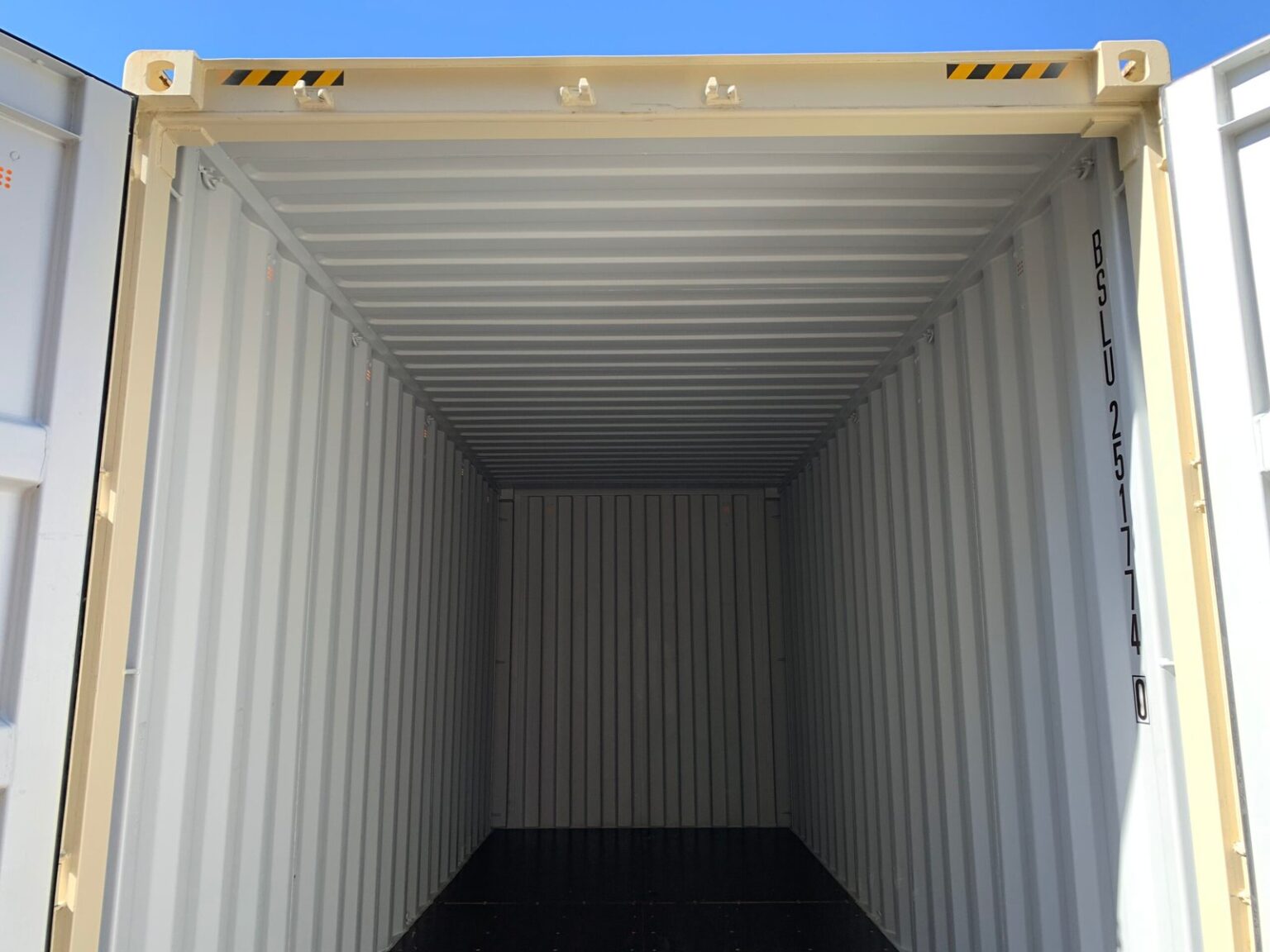 New 20ft x 8ft x 9.6ft Tall **High Cube** Shipping/Storage Container – Wind and Watertight – Beige - Image 6