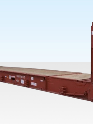40Ft X 8Ft Used Flat Rack Shipping Container