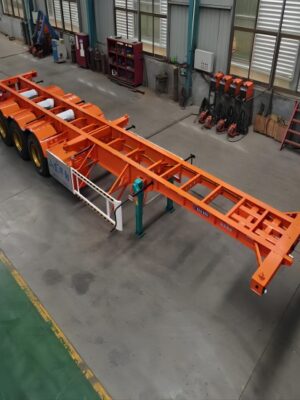 45ft 3-Axle Skeletal Container Trailer